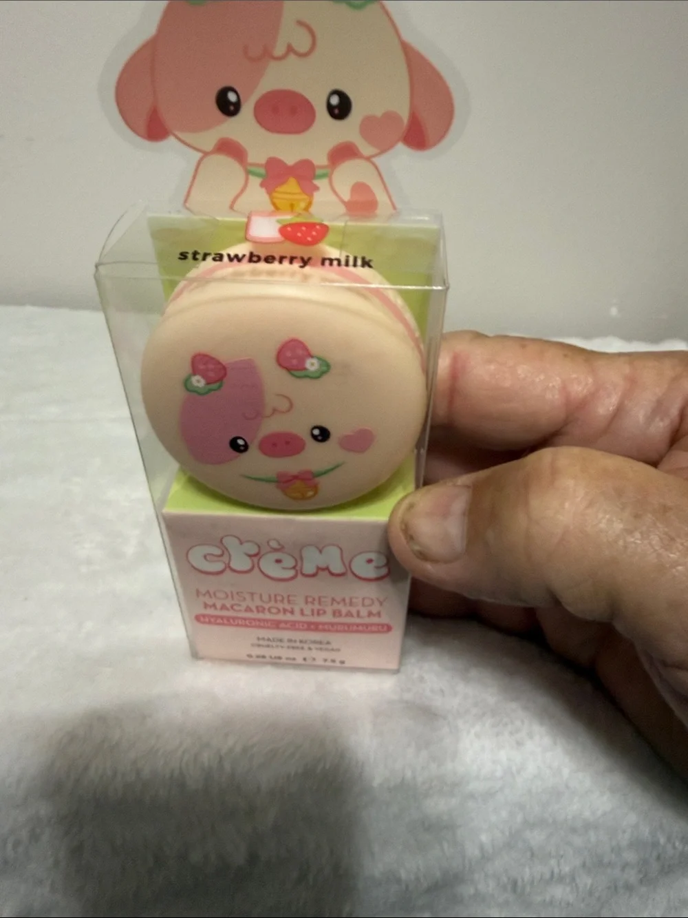 Crème Moisture Remedy Macaron Lip Balm & Tinted Lip Oils - Pink/Peach